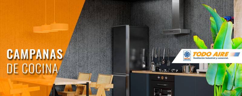 Campana para Cocina de acero inoxidable - Campana de cocina con purificador