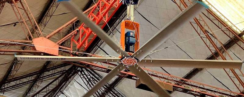 Los mejores ventiladores industriales. 