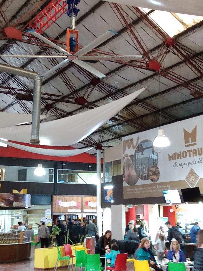 VENTILADOR GIGANTE Modelo CF36/6 HVLS -CÉFIRO