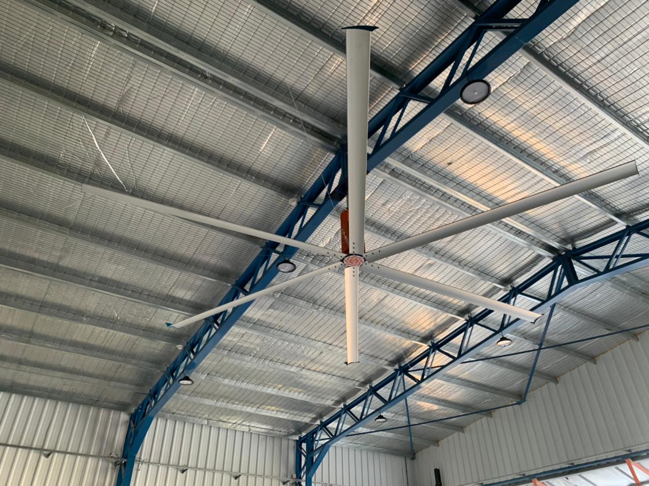 VENTILADOR GIGANTE Modelo CF61/6HVLS - CÉFIRO